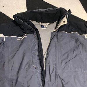 Columbia winter jacket size M with removable fleece
